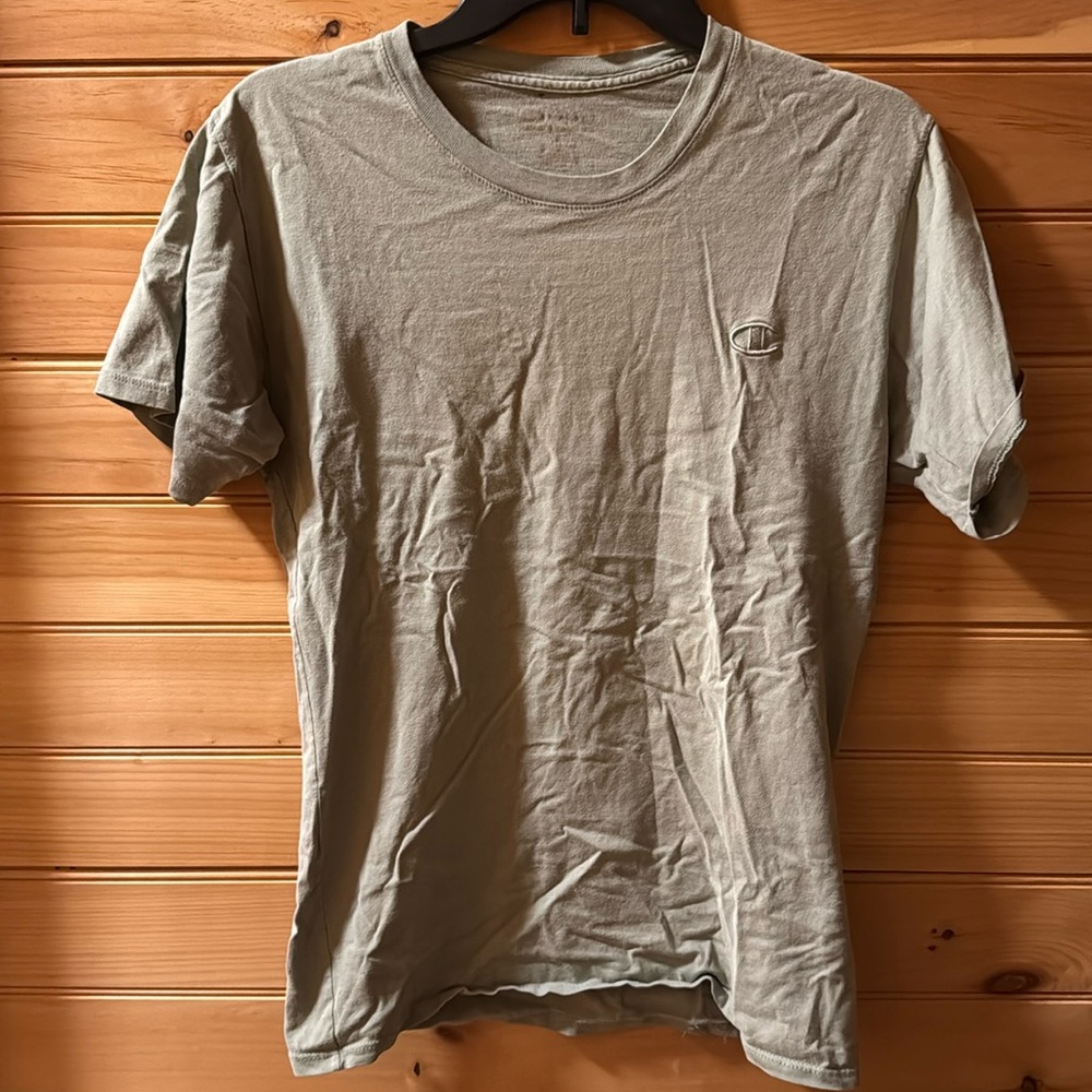 Champion Men’s Olive Green Tee